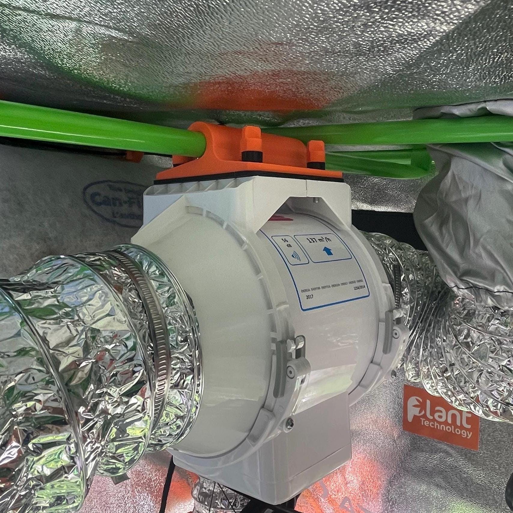 No-Name Inline Fan Holder 6,5 x 6,5cm